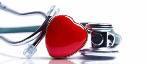 Heart Ornament and Stethoscope